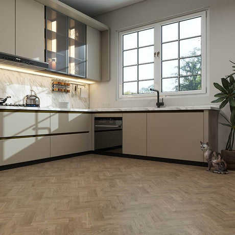 HFLOR Harmony Unity Gluedown Khaki Timber 7873 LVT