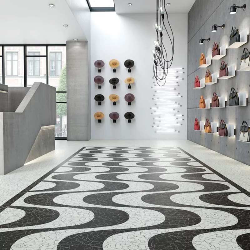 Polyflor Expona Commercial PUR - Granite Mosaic 5095