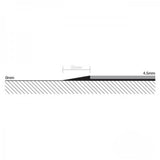Quantum QT450/25 Flexible PVC Bevel Transition Strip