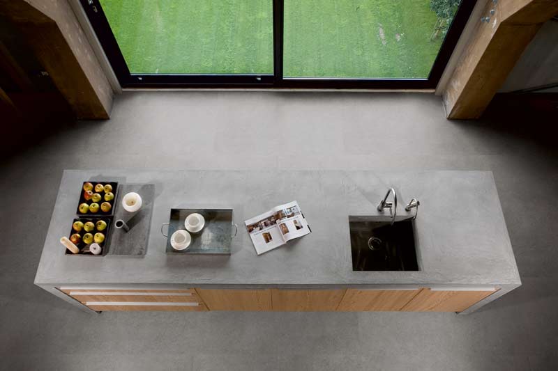 Polyflor Expona Design Stone & Abstract PUR  - Cool Grey Concrete 7237