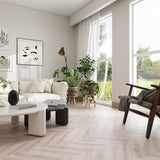 HFLOR New Harmony Tranquillity Gluedown Cream Oak 7879 LVT