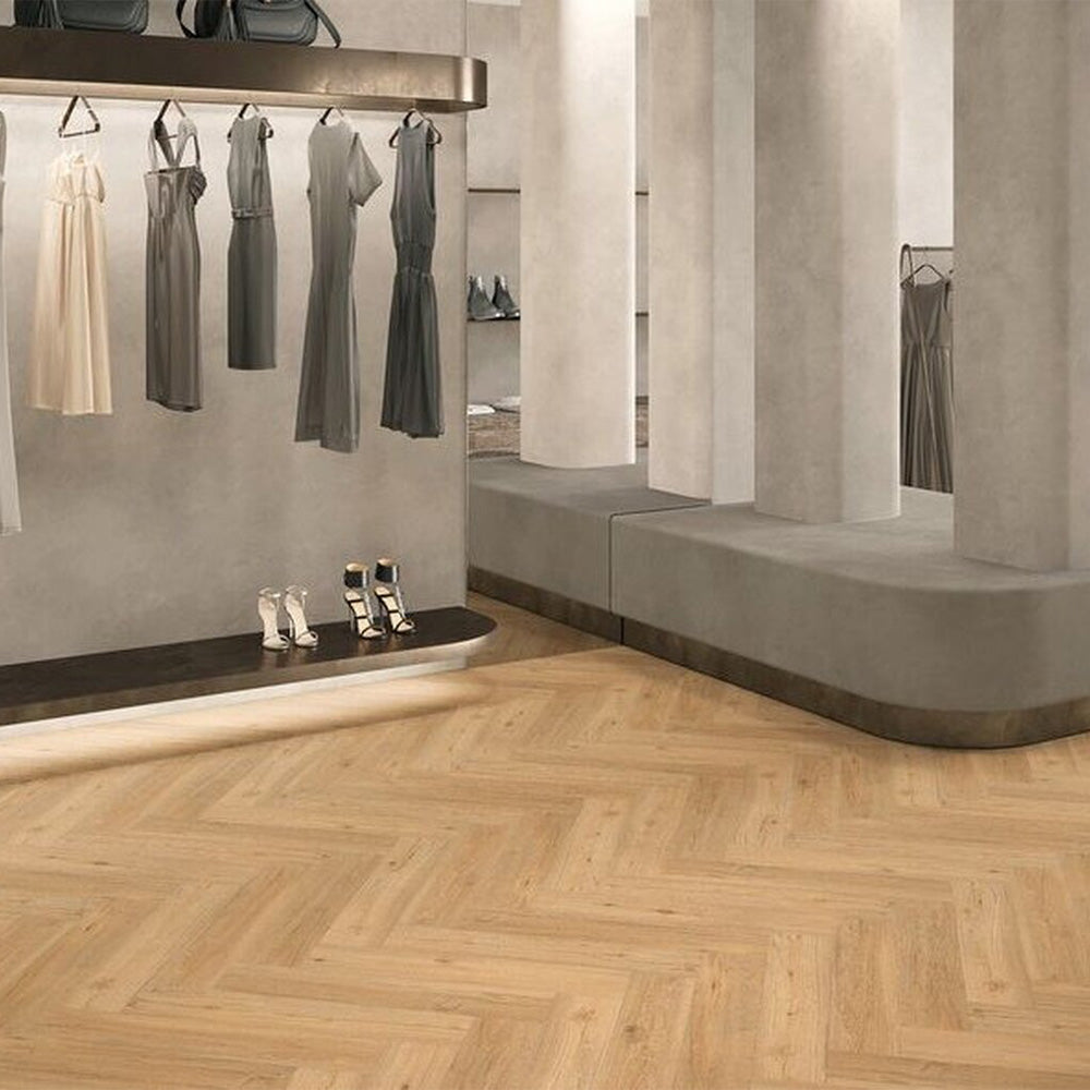 Gerflor Creation 55 Gluedown Herringbone Ballerina 0347