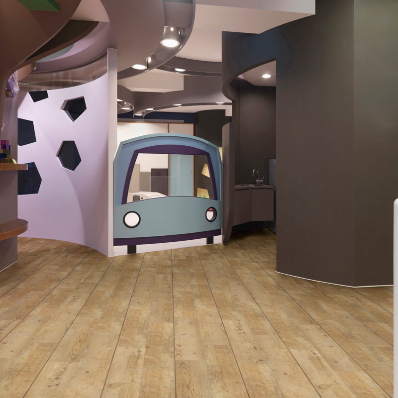 Polyflor Expona Control Gluedown  - Blond Country Plank 6501
