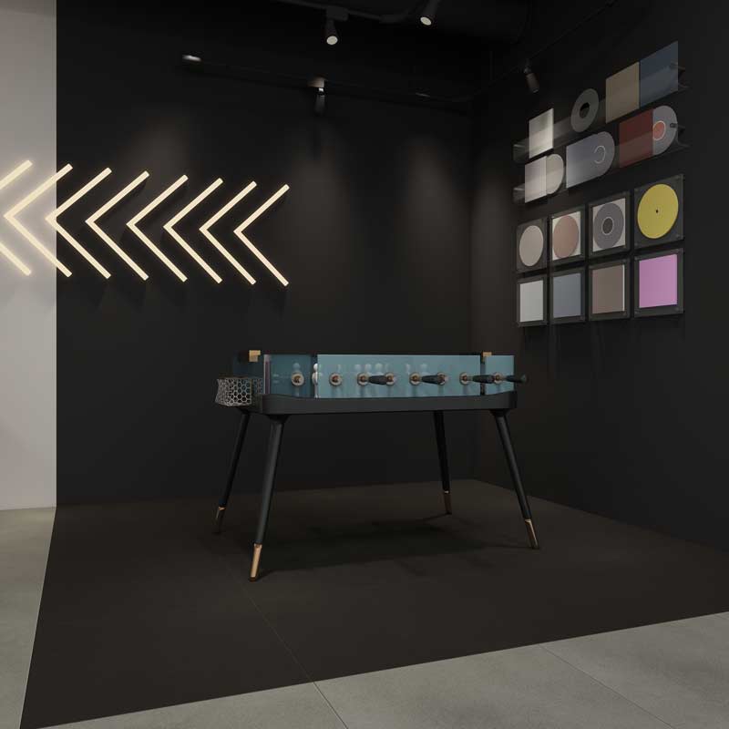 Polyflor Expona Simplay Stone Effect Looselay - Charcoal Mono 2581