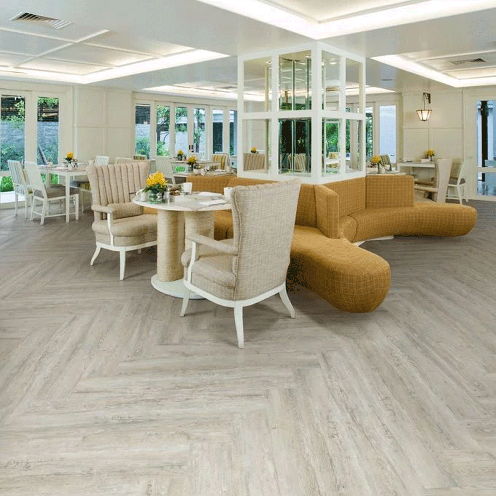 Polyflor Affinity255 Gluedown Cracked White Oak 9871