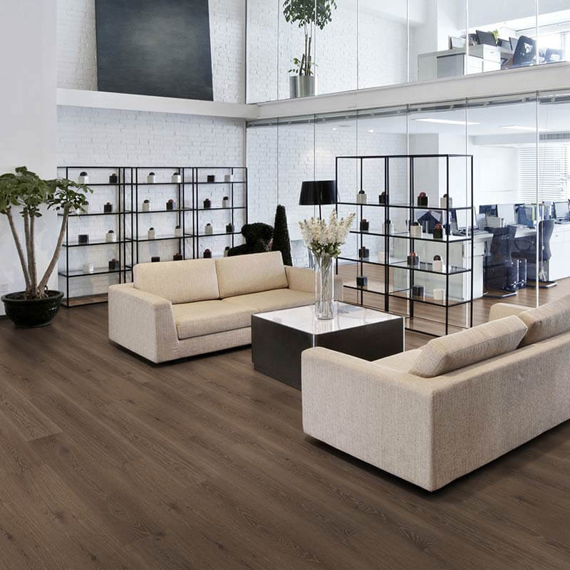 Tarkett Essence 55 Click Rigid Tribe Oak Mocha 260030009 LVT
