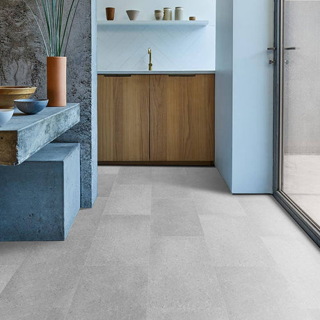 HFLOR New Harmony Stone Pebble Concrete 7850 LVT