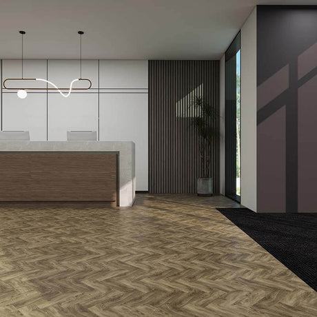 Tarkett Classic 55 Gluedown English Oak Brown - Parquet  24520009 LVT