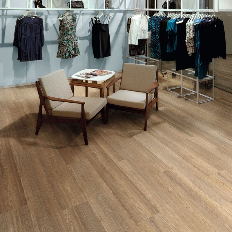 Polyflor Expona Design Wood Gluedown - Natural Brushed Oak 6179