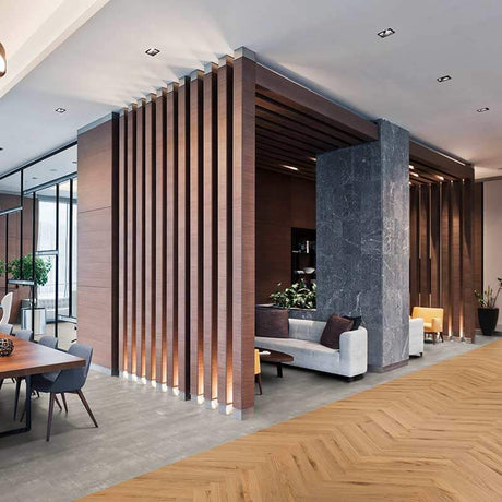 Tarkett Essence 55 Gluedown Primary Oak Natural Herringbone 260060004 LVT