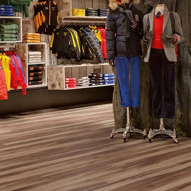Polyflor Affinity255 Gluedown Smoked Walnut 9880