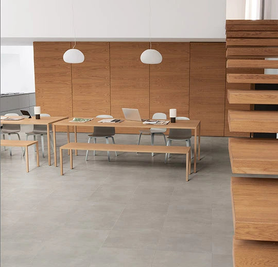 Forbo Allura Decibel 0.35 - Silt Slabstone 50x50cm