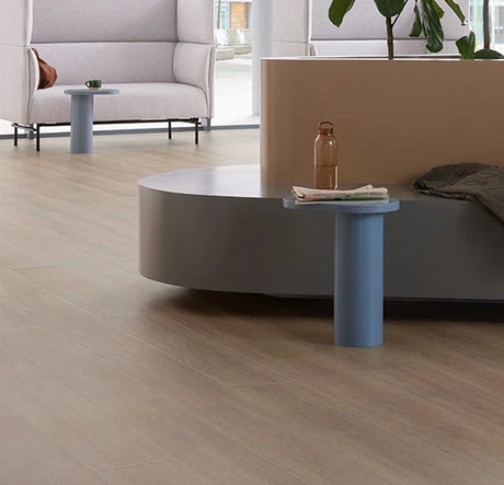 Forbo Allura Decibel 0.35 - Taupe Smooth Oak 120x20cm 5323AD3