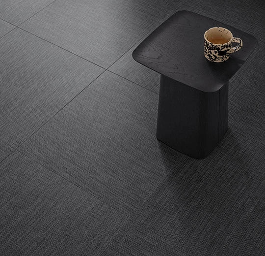 Forbo Allura Decibel 0.8 - Anthracite Twill 50x50cm 9569AD8