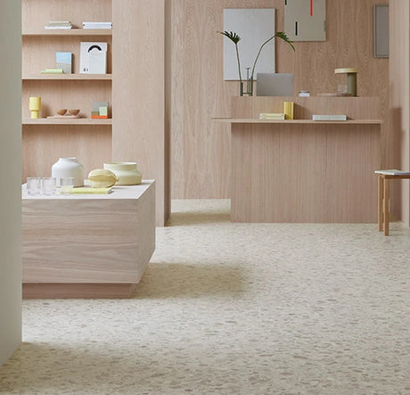 Forbo Allura Decibel 0.8 - Nimbus Terrazzo 50x50cm 9211AD8