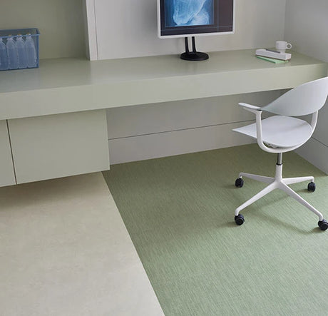 Forbo Allura Decibel 0.8 - Pistachio Twill 50x50cm 9568AD8