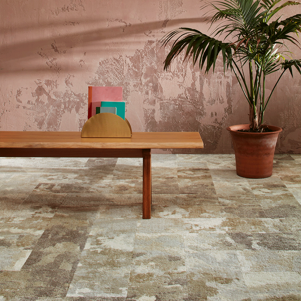 Milliken Painted Garden Carpet Planks