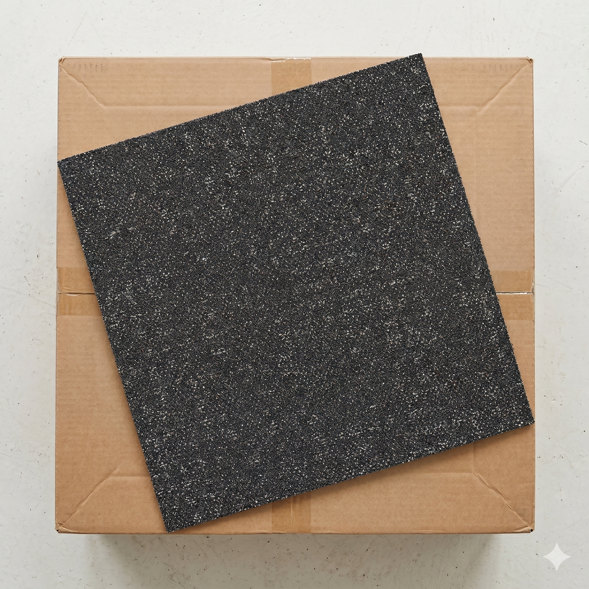 Clearance: Interface Look both ways- step it up - coal- carpet tiles (1 box - 4m2)
