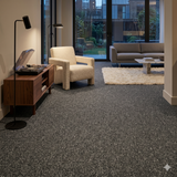 Clearance: Interface Look both ways- step it up - coal- carpet tiles (1 box - 4m2)