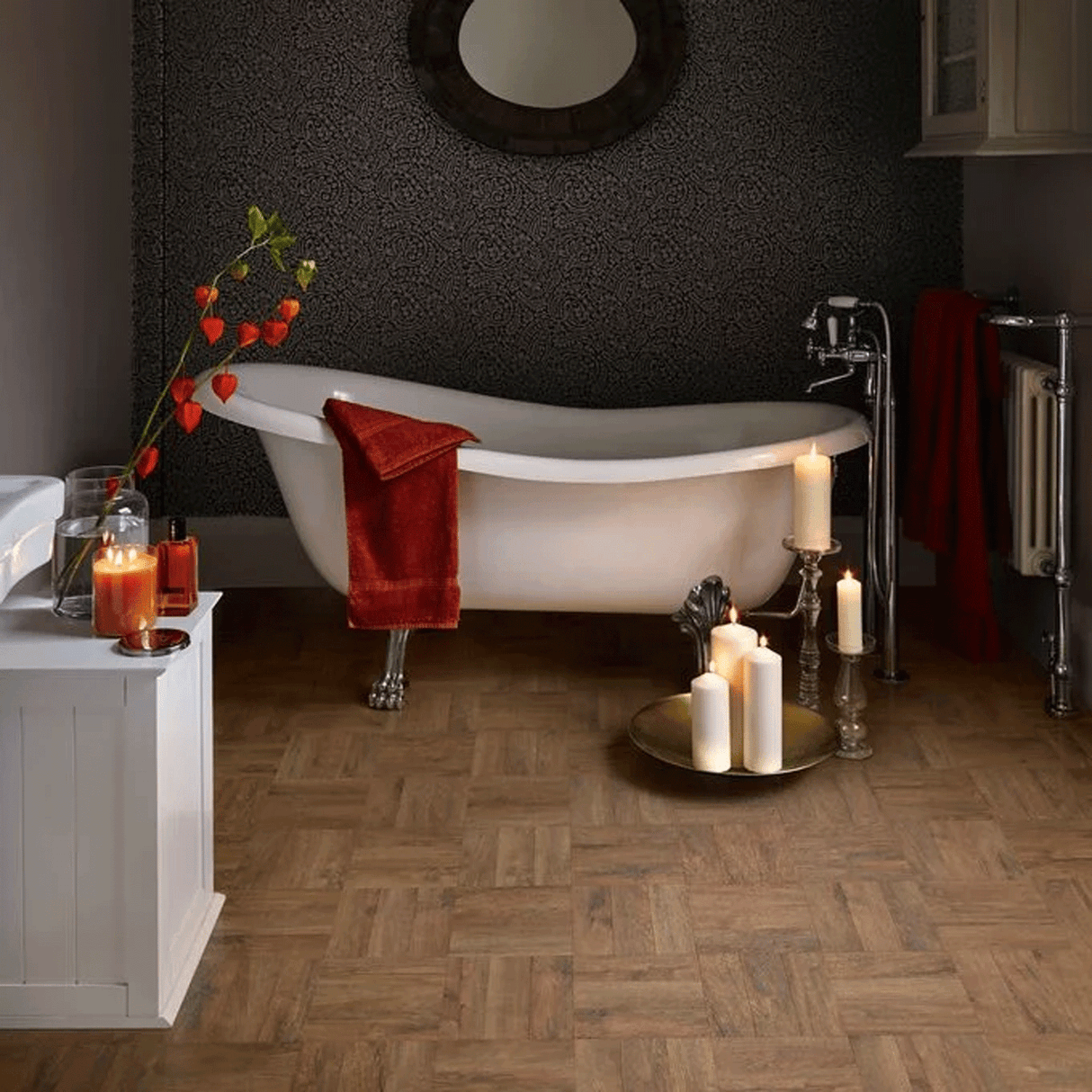 Polyflor Camaro Georgian Parquet Wood Gluedown 2252