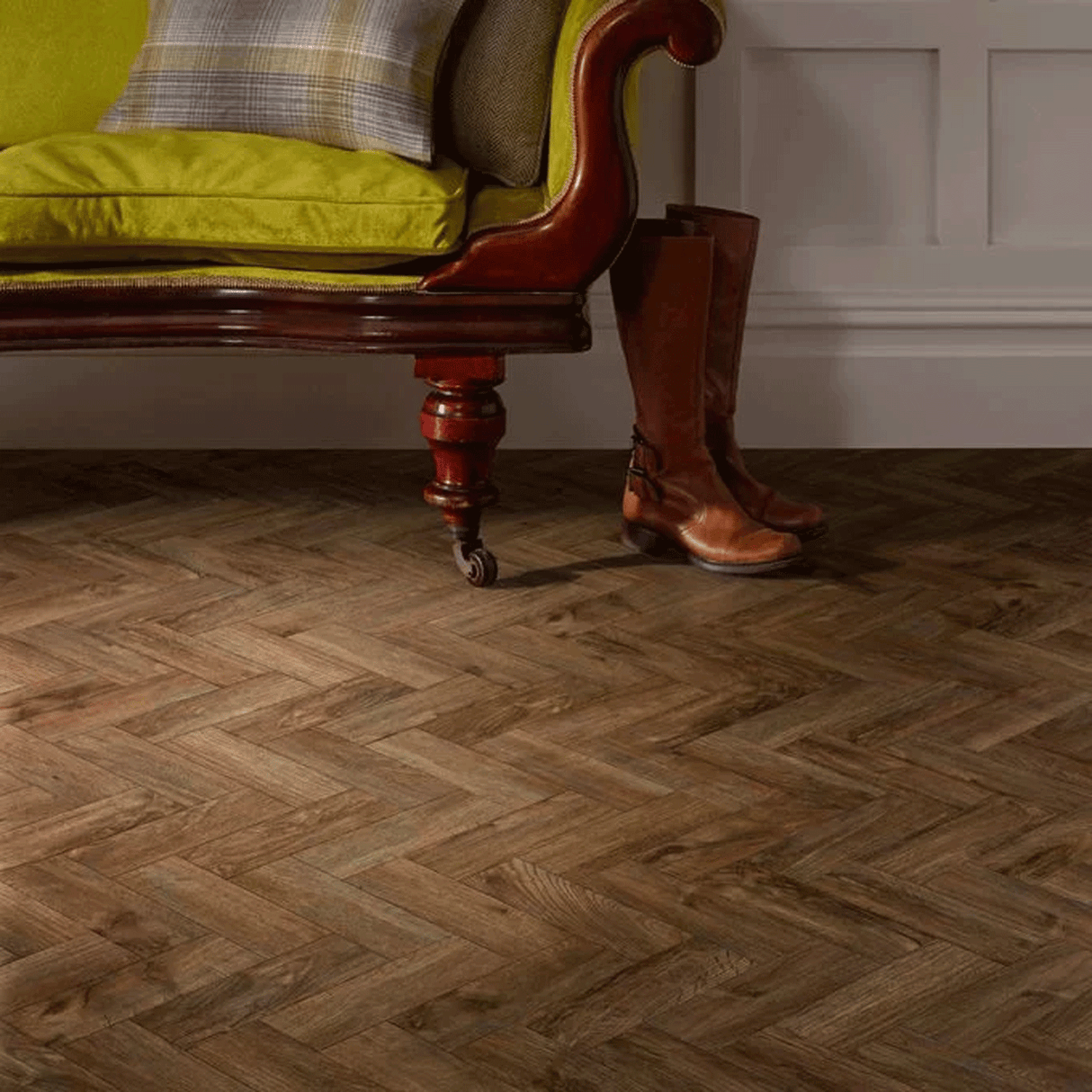 Polyflor Camaro Georgian Parquet Wood Gluedown 2252