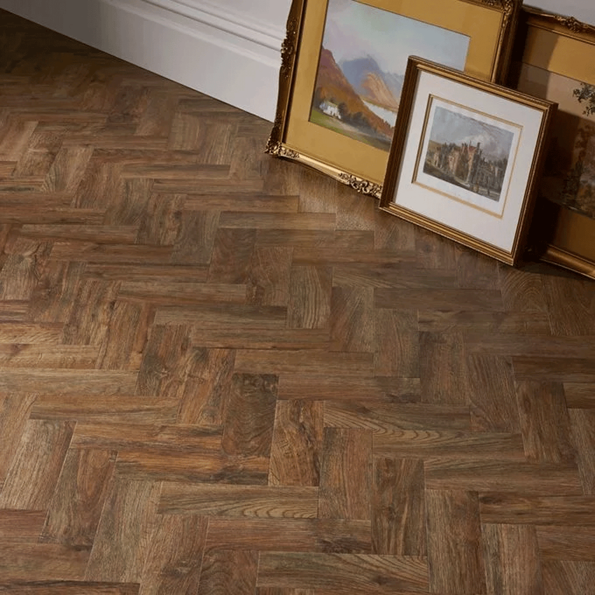 Polyflor Camaro Georgian Parquet Wood Gluedown 2252