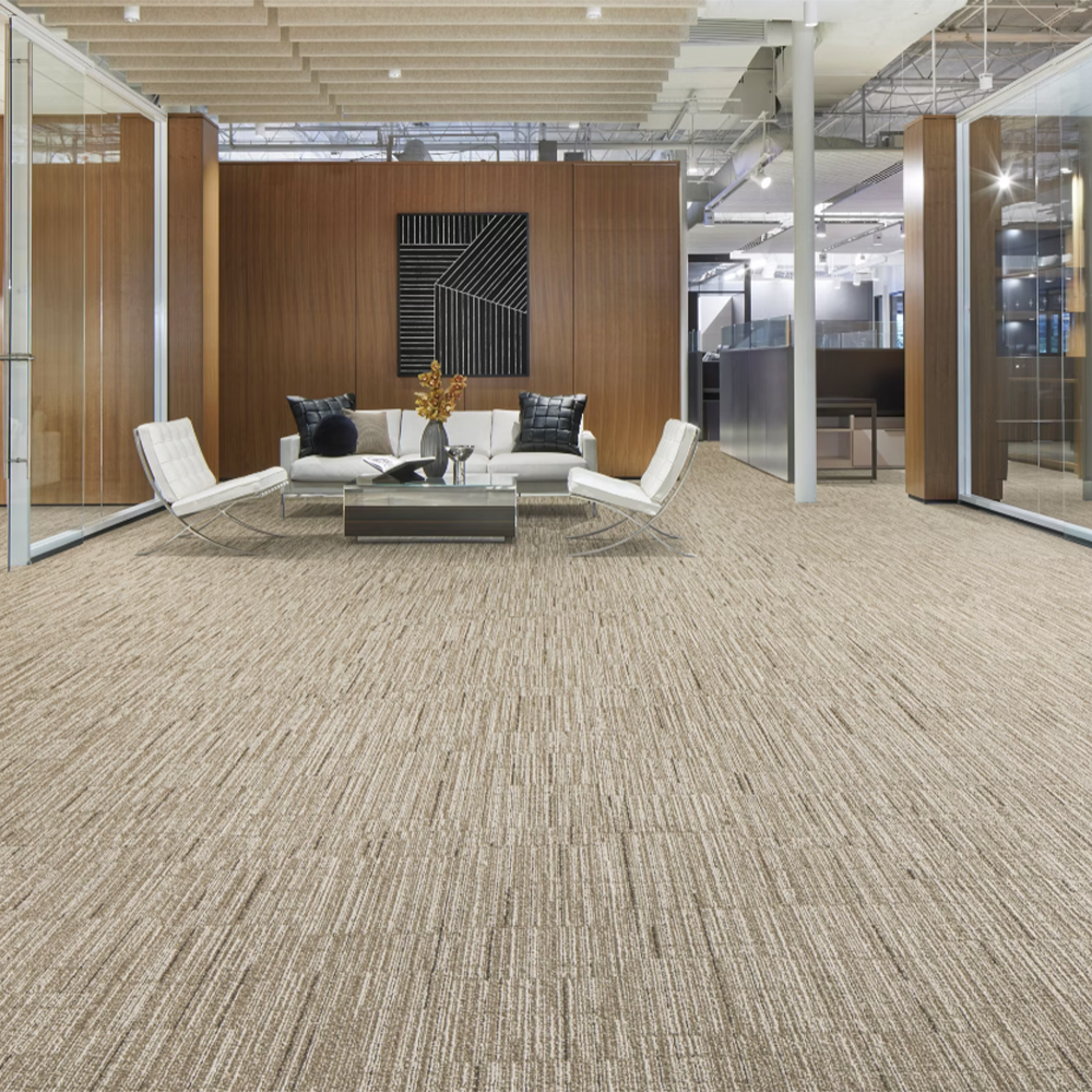 Interface Dressed Lines Goes Around Carpet Planks