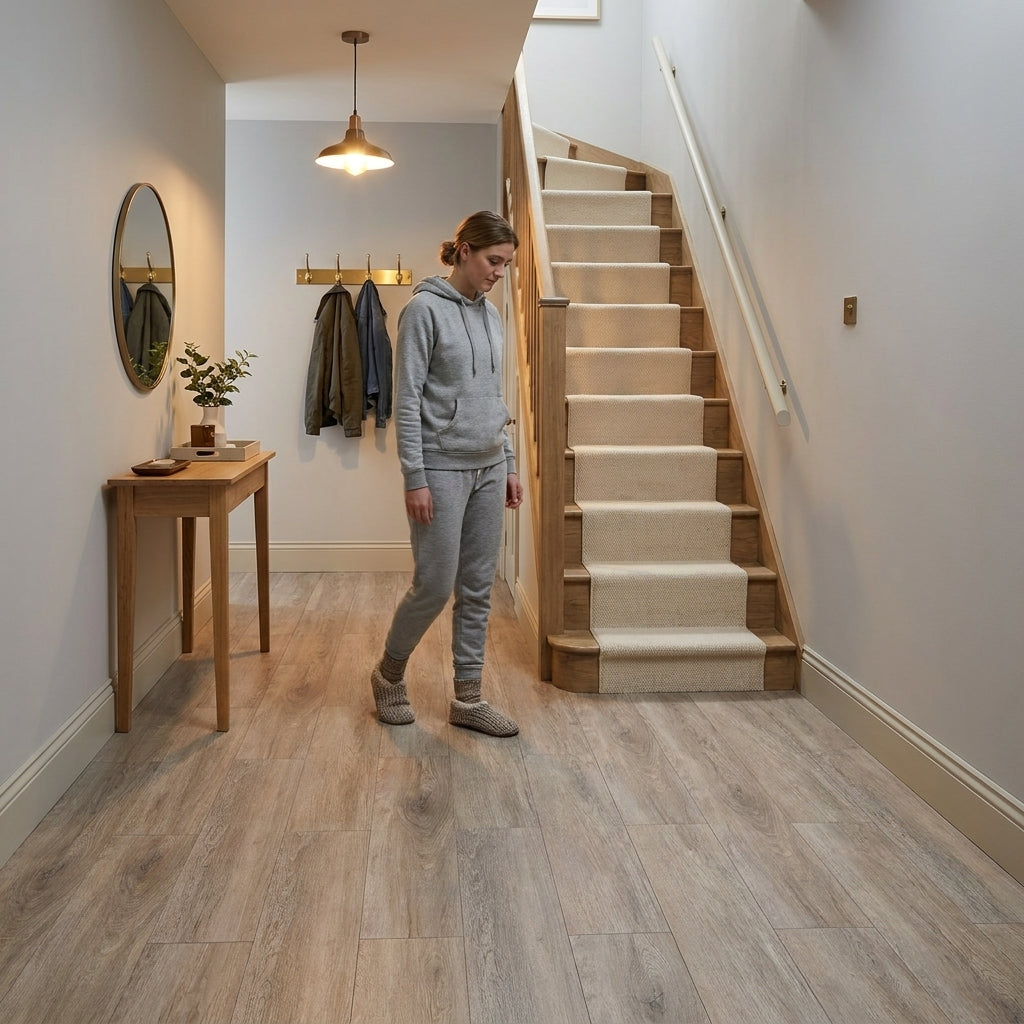 HFLOR Decotile 30 Gluedown Wheat Oak 1562