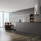 Luvanto Contemporary Design Gluedown Herringbone Habour Oak