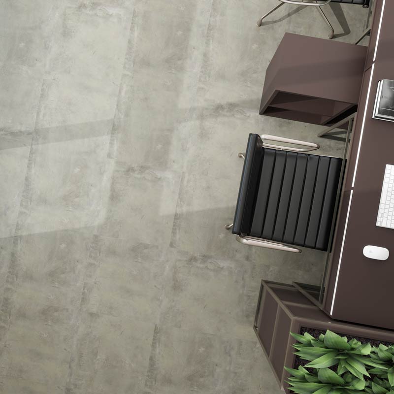 Interface Textured Stones Cool Polished Cement A00301