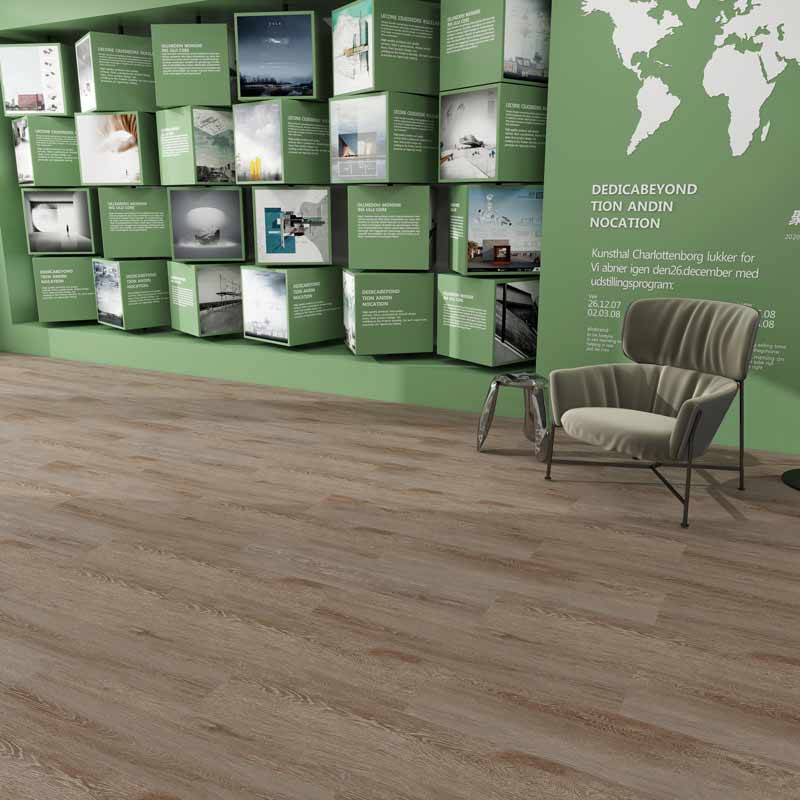 Interface Textured Woodgrains Charcoal Dune A00418