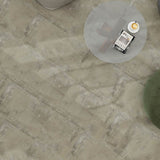 Interface Textured Stones Warm Polished Cement A00303