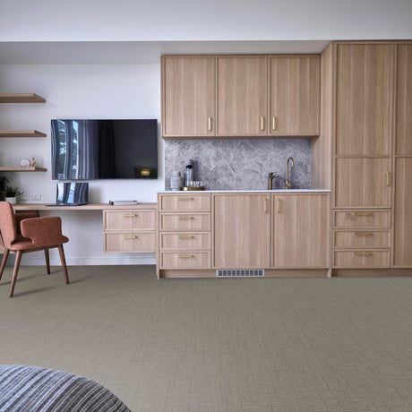 Interface Etched & Threaded E613 Carpet Planks Sepia