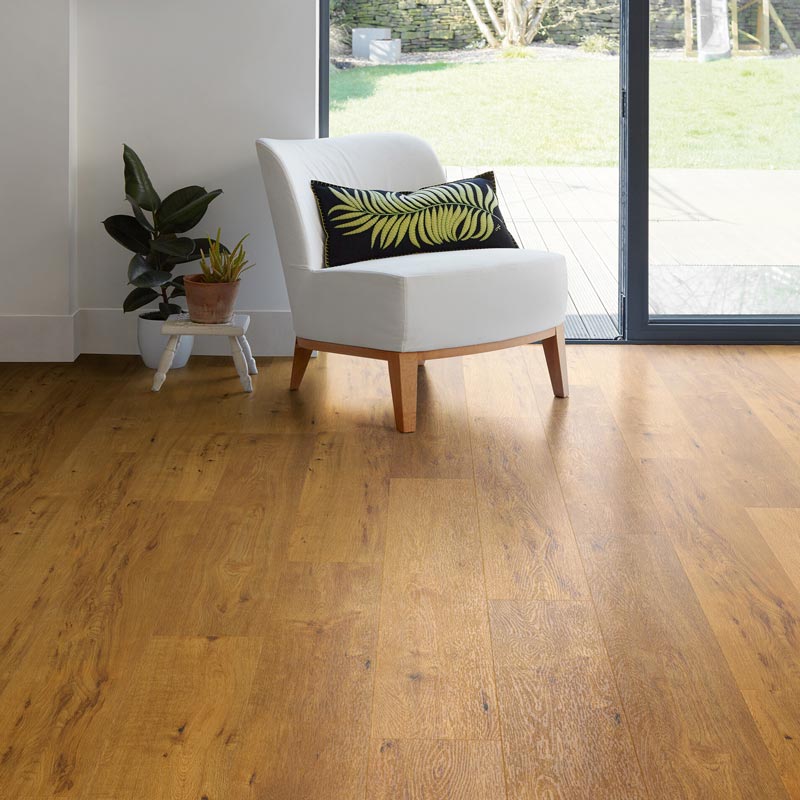 Polyflor Expona EnCore Rigid LOC Click  9029 Log Cabin Oak