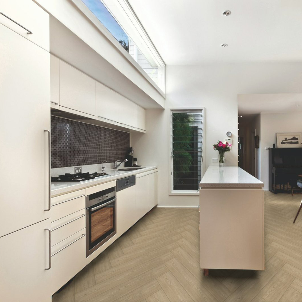 Luvanto Click Plus Herringbone Natural Oak