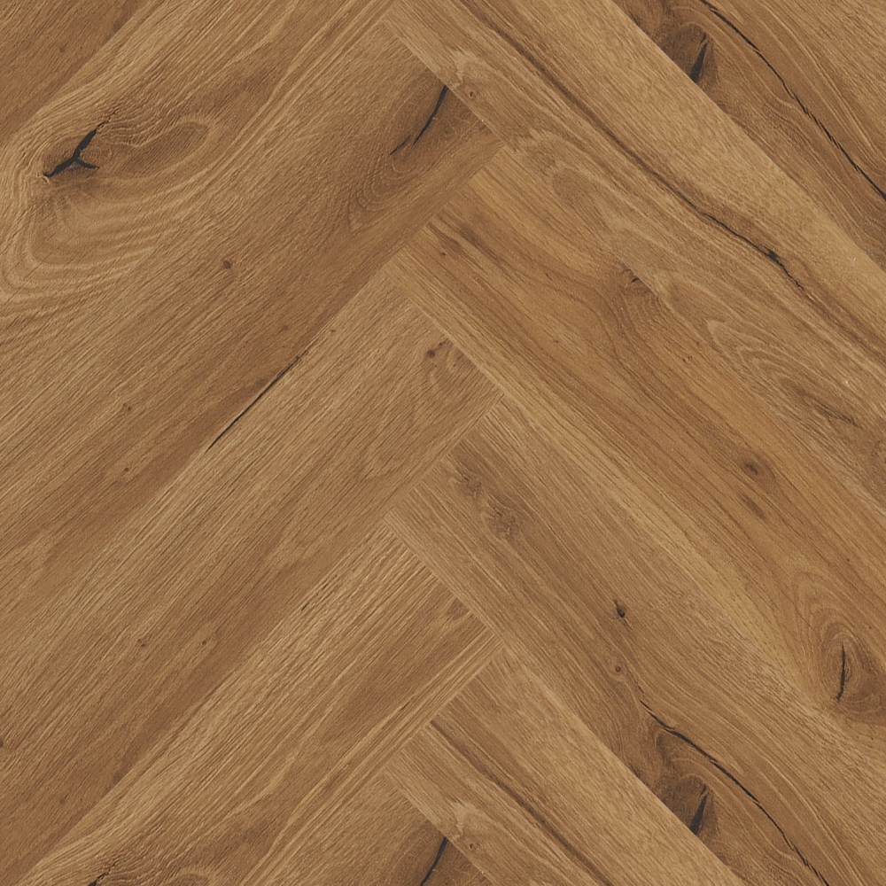 Luvanto Premium Design Gluedown Old English Oak Herringbone