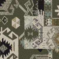 Interface Past Forward Retrospec Olive 9958002 Carpet Tiles