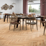 Tarkett Essence 55 Gluedown Primary Oak Light Brown Herringbone 260060005