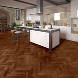 Luvanto Click Plus Herringbone Priory Oak
