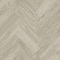 Tarkett Safetred Wood Herringbone Grey White 206074719 Sheet Vinyl