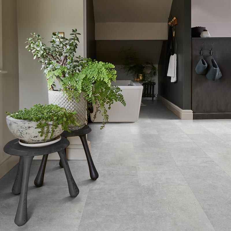 Polyflor Camaro Rigid Core PUR Tribeca Cement 4151