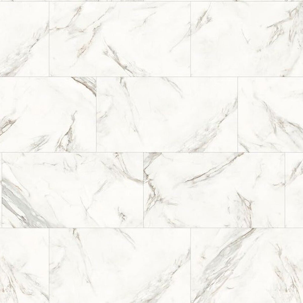 Gerflor Creation 55 Gluedown White Marble 1743