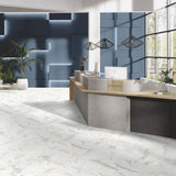 Gerflor Creation 55 Gluedown White Marble 1743