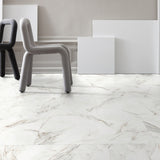 Gerflor Creation 55 Gluedown White Marble 1743