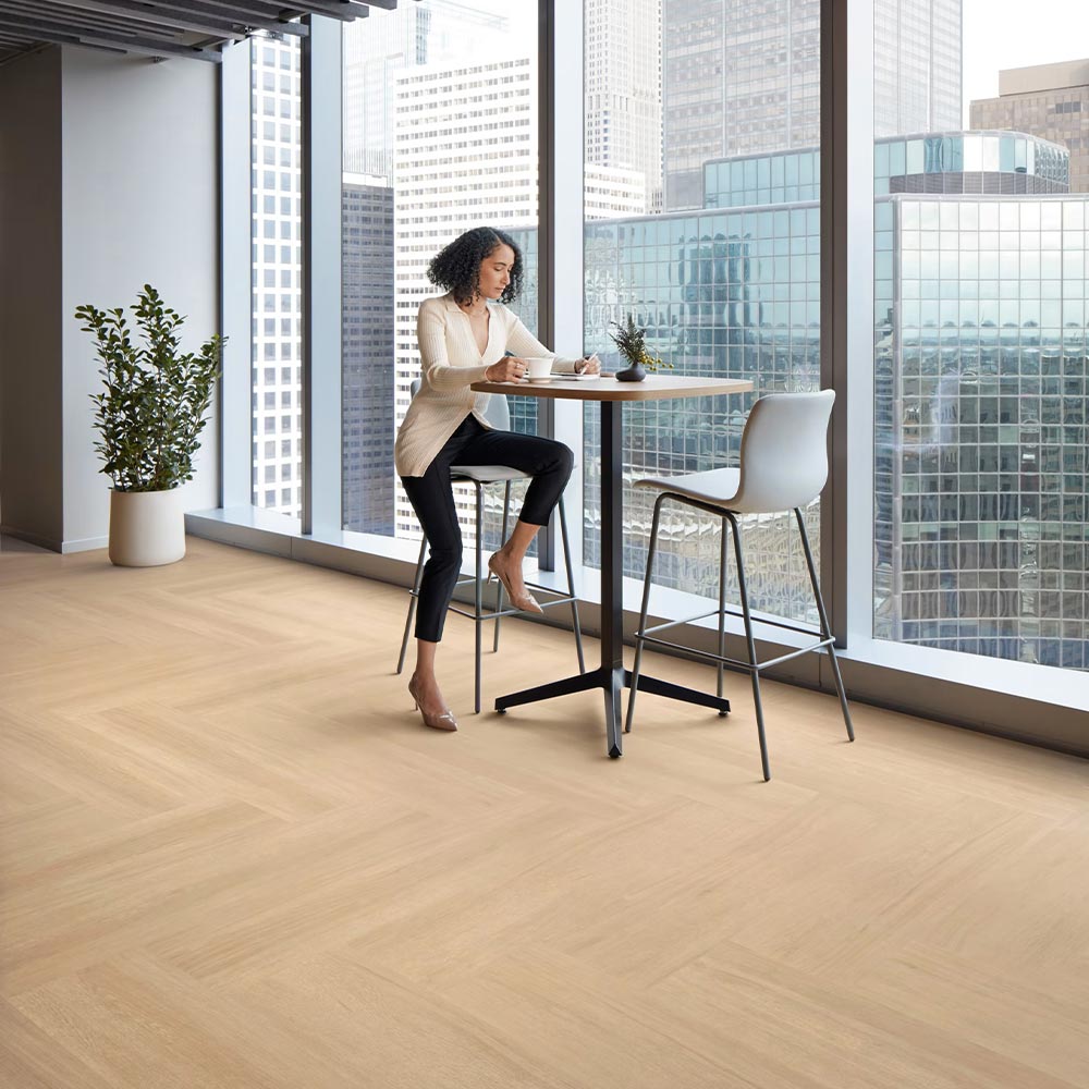 Interface Earthen Forms On Grain White Oak Veneer A03301