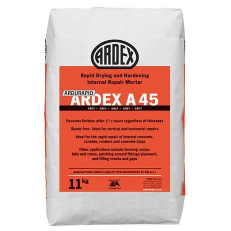 Ardex ArduRapid A45 (11kg) Smoothing compound - DCTUK