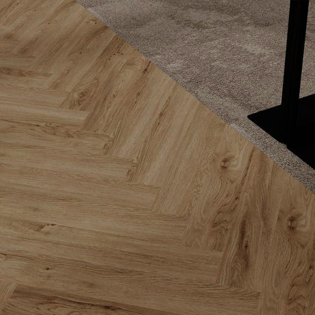 Balsan Elite Gluedown 55 - Ballet Tan Herringbone LVT Gluedown LVT from DCTUK