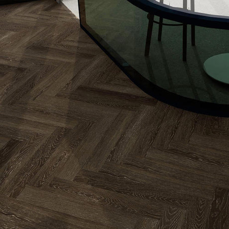 Balsan Elite Gluedown 55 - Jive Auburn Herringbone LVT Gluedown LVT from DCTUK