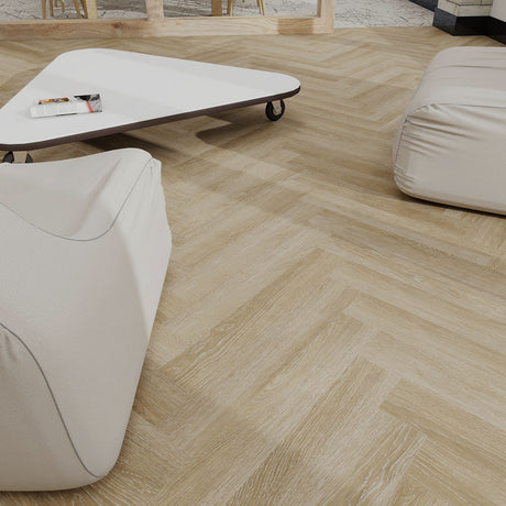Balsan Elite Gluedown 55 - Jive Natural Herringbone LVT Gluedown LVT from DCTUK