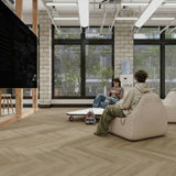 Balsan Elite Gluedown 55 - Jive Natural Herringbone LVT Gluedown LVT from DCTUK